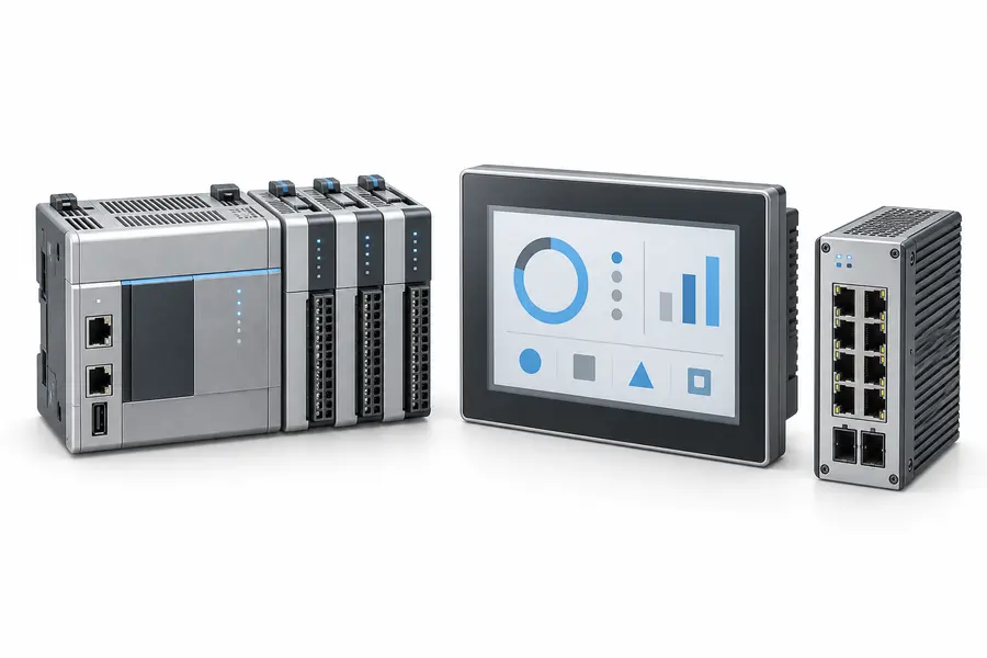 PLC, HMI și comunicație industrială